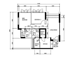 Blk 38C The River Vista @ Kallang (Kallang/Whampoa), HDB 3 Rooms #638685811